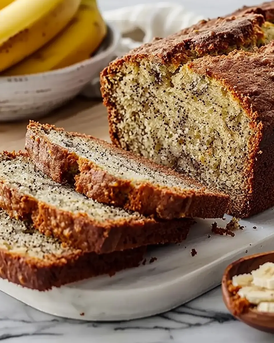 Easy Moist Banana Bread with a Delightfully Nutty Twist