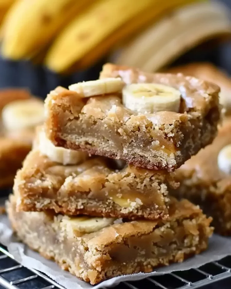 Banana Blondies
