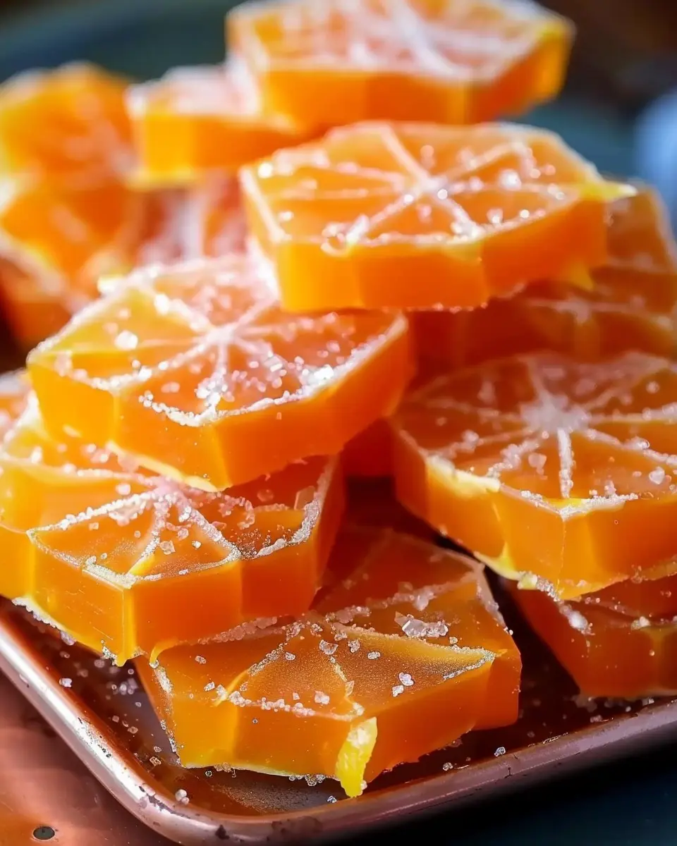 Classic Homemade Orange Candy: A Sweet Treat to Indulge In