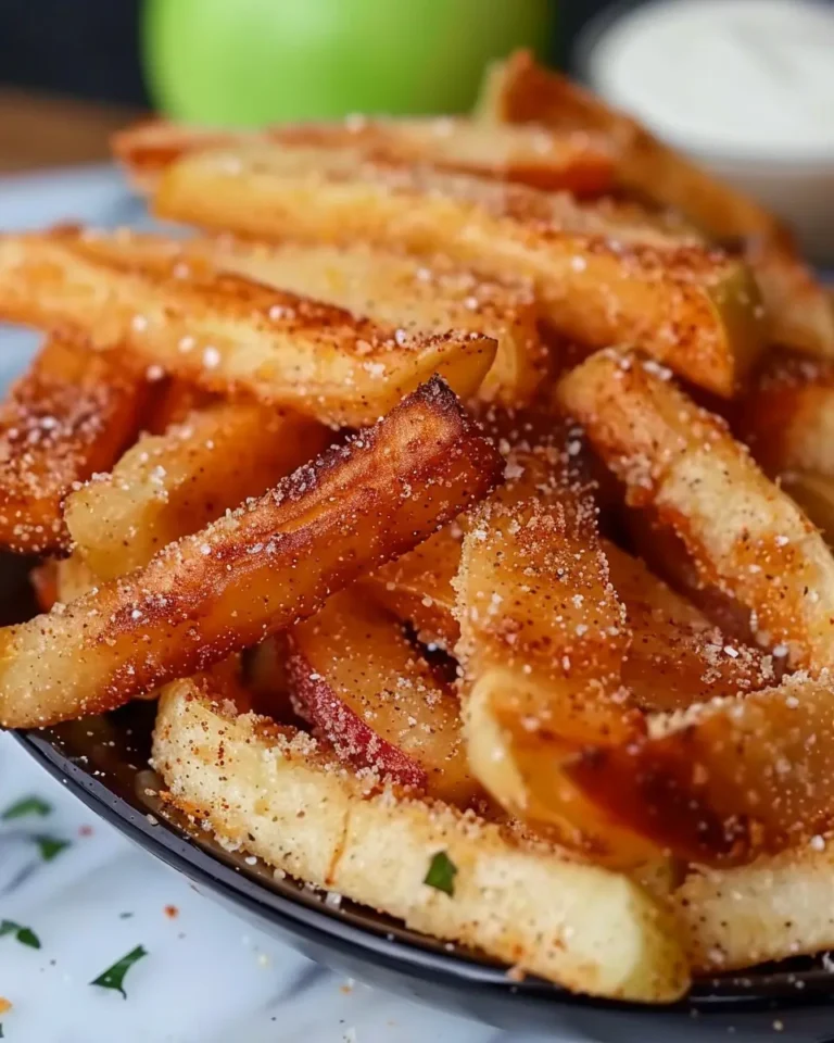 Crispy Air Fryer Apple Fries