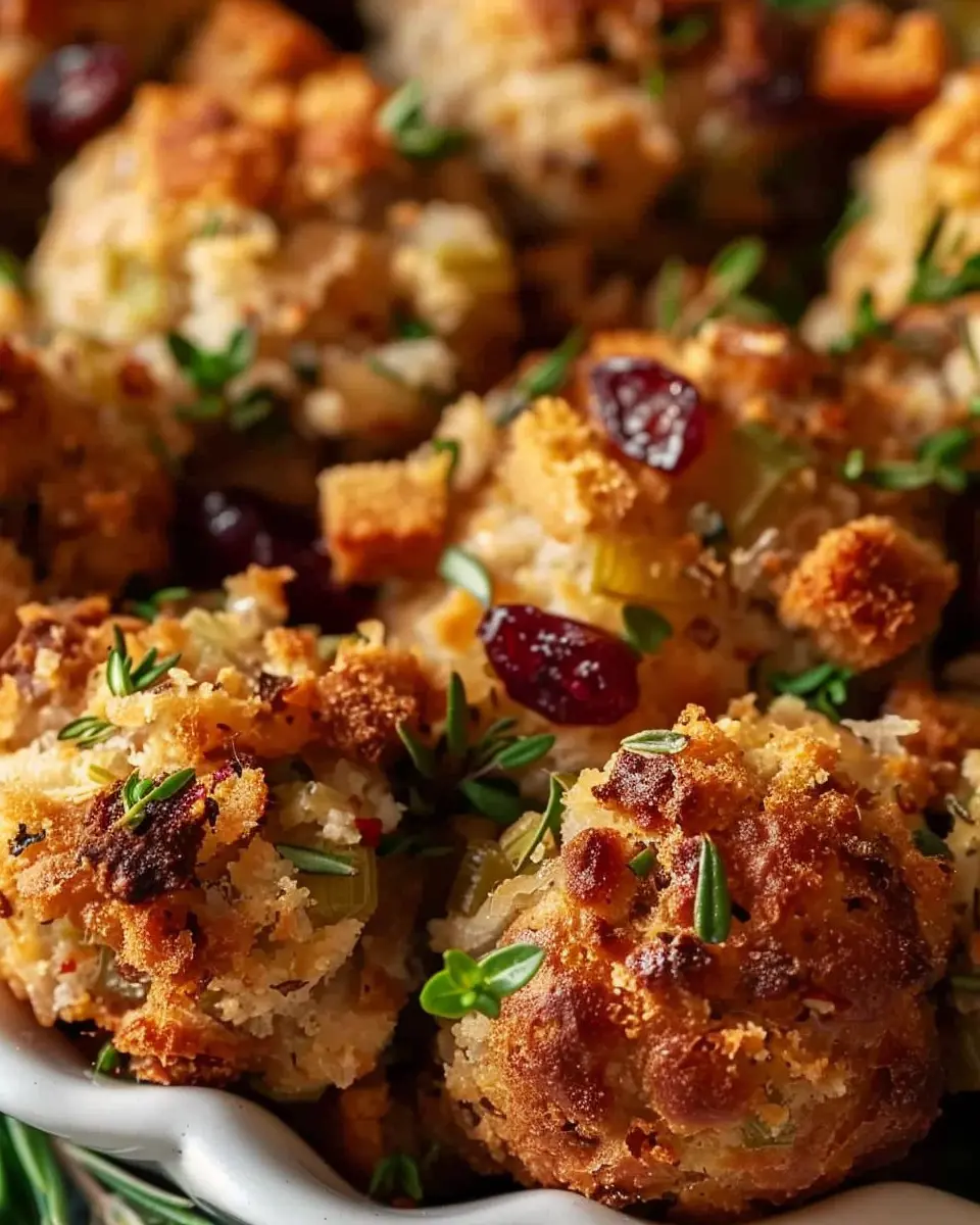 Thanksgiving Stuffing Balls: Easy Turkey Bacon &amp; Chicken Ham Delight