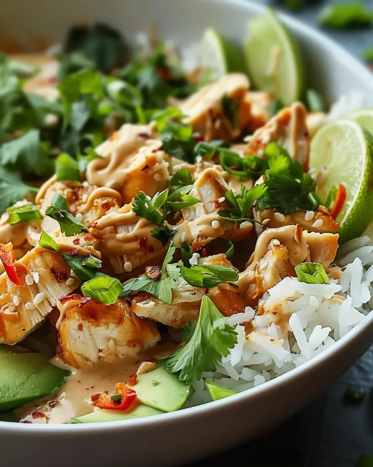Coconut Chicken Rice Bowl
