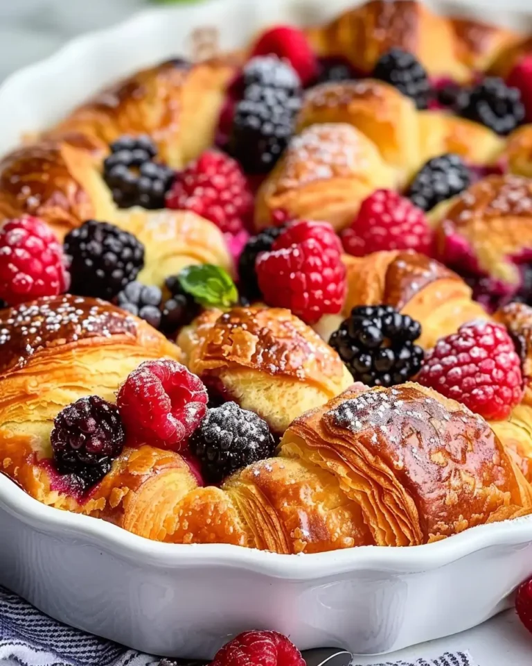 Berry Croissant Breakfast Bake