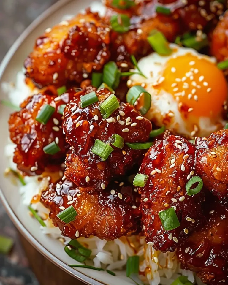 Sticky Korean Fried Chicken
