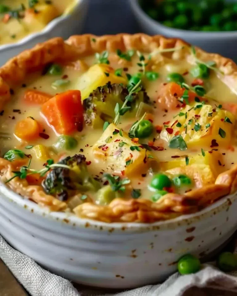 Veggie Pot Pie Soup