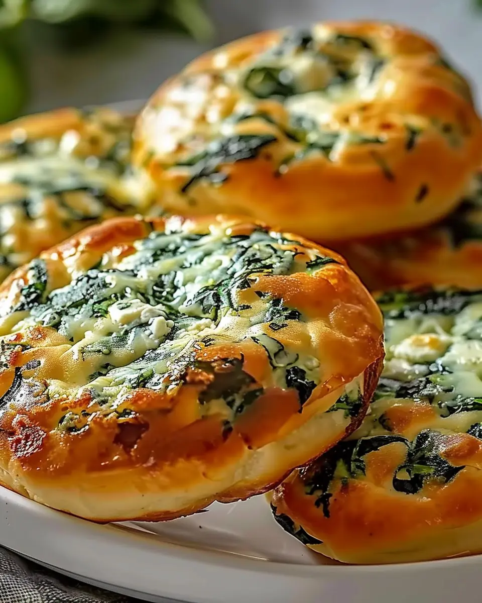 Irresistibly Easy Spinach Cottage Cheese Flagels for Quick Joy