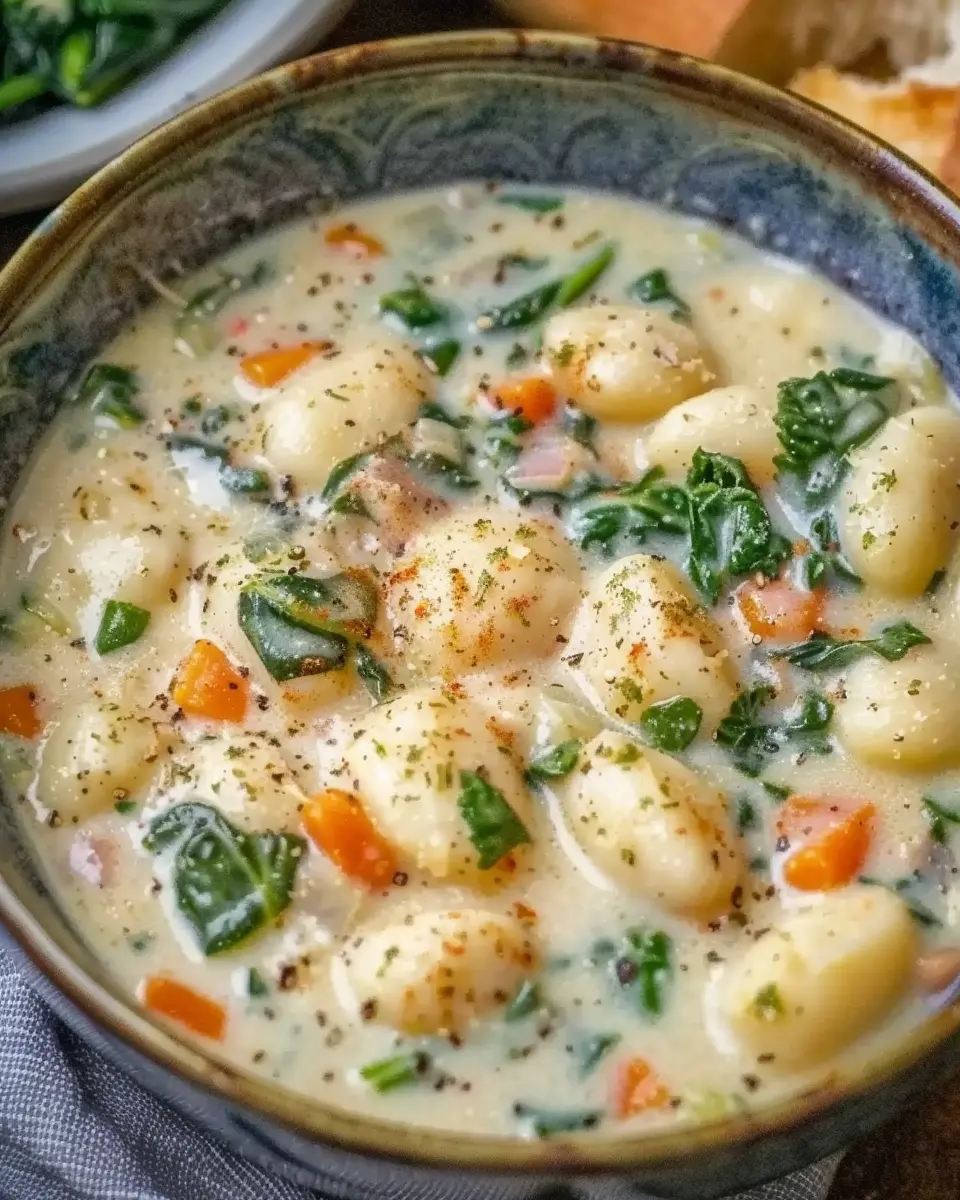 Creamy Vegetarian Gnocchi Soup: A Cozy Comfort Food Delight