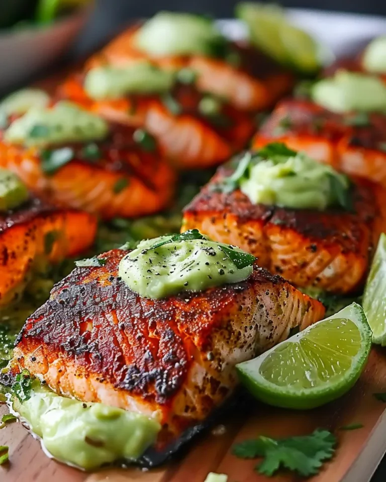 Cajun Salmon Avocado Lime