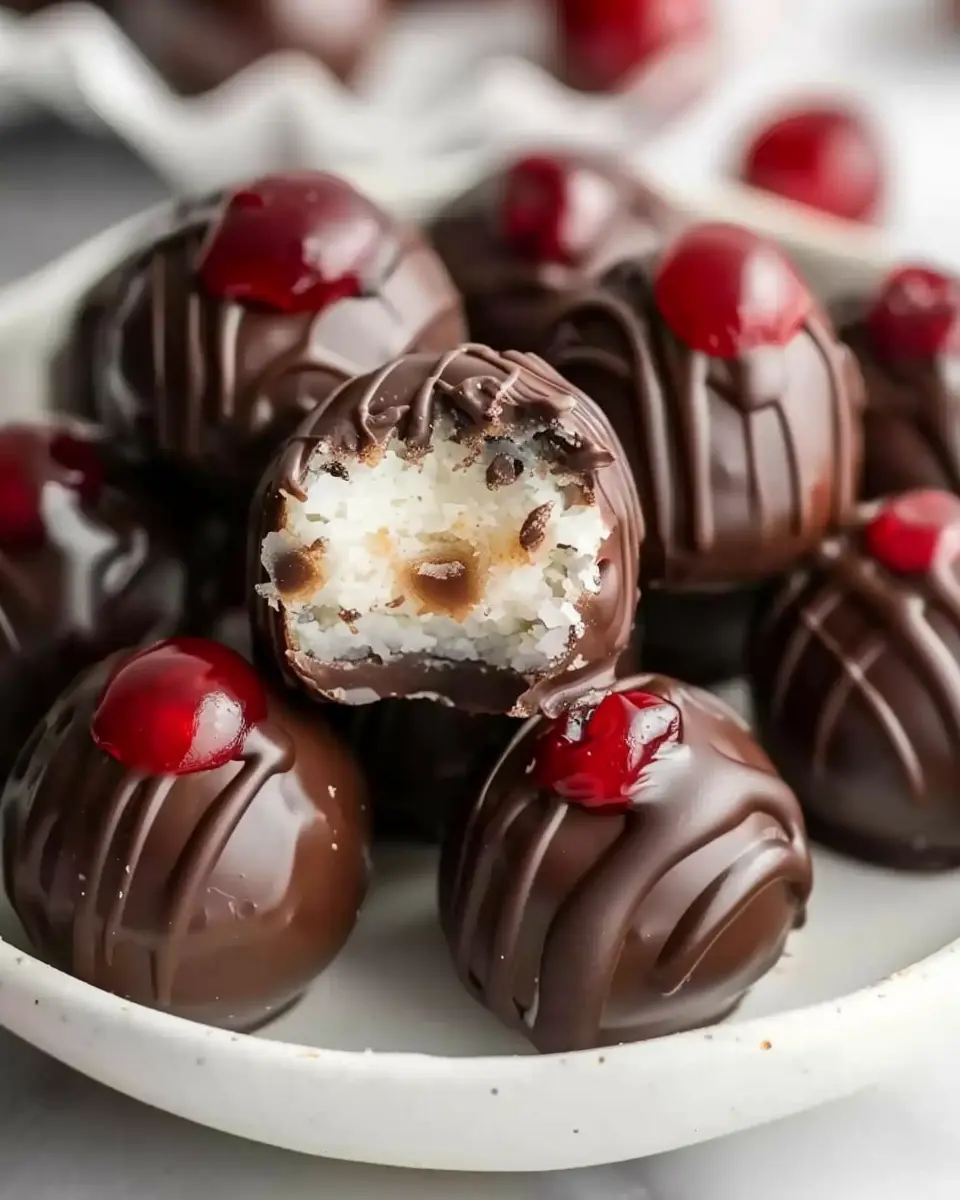 Mouthwatering Cherry Caramel Extract Balls for a Sweet Indulgence