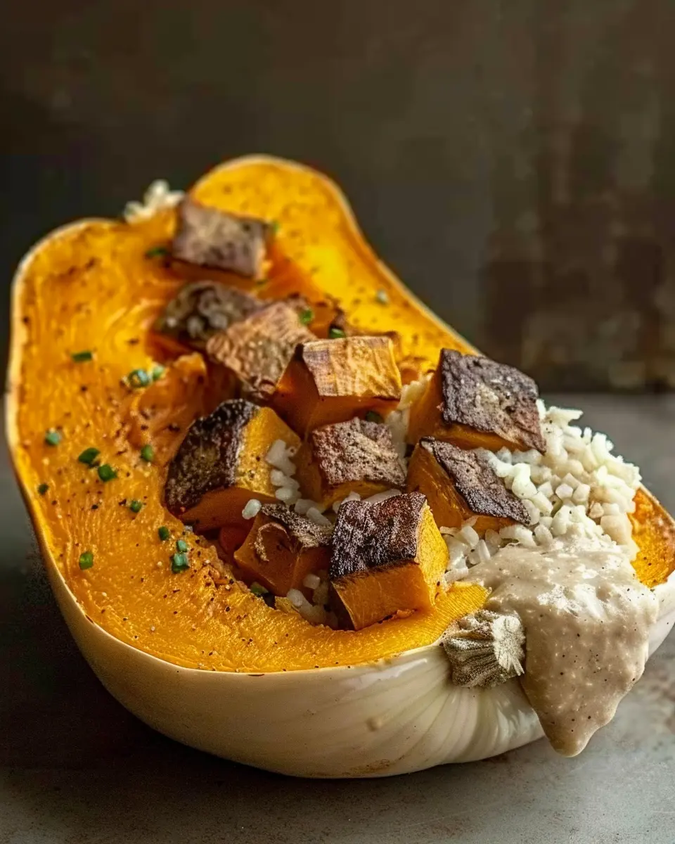 Butternut Squash Bliss: Easy Turkey Bacon &amp; Cheesy Delight