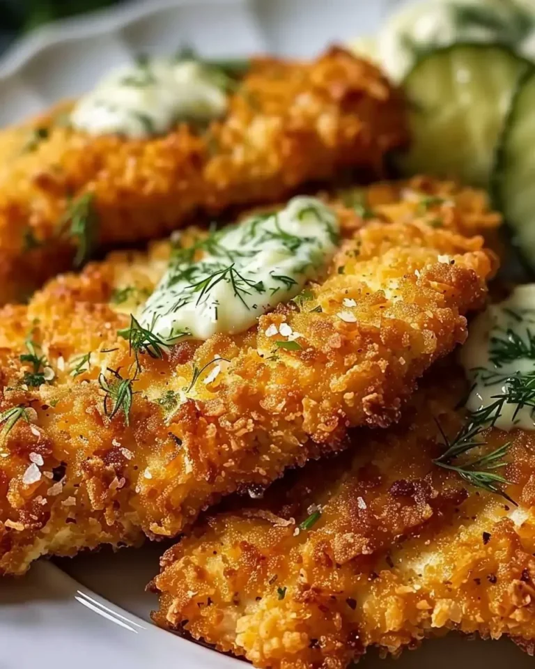 Crispy Dill Pickle Parmesan Chicken