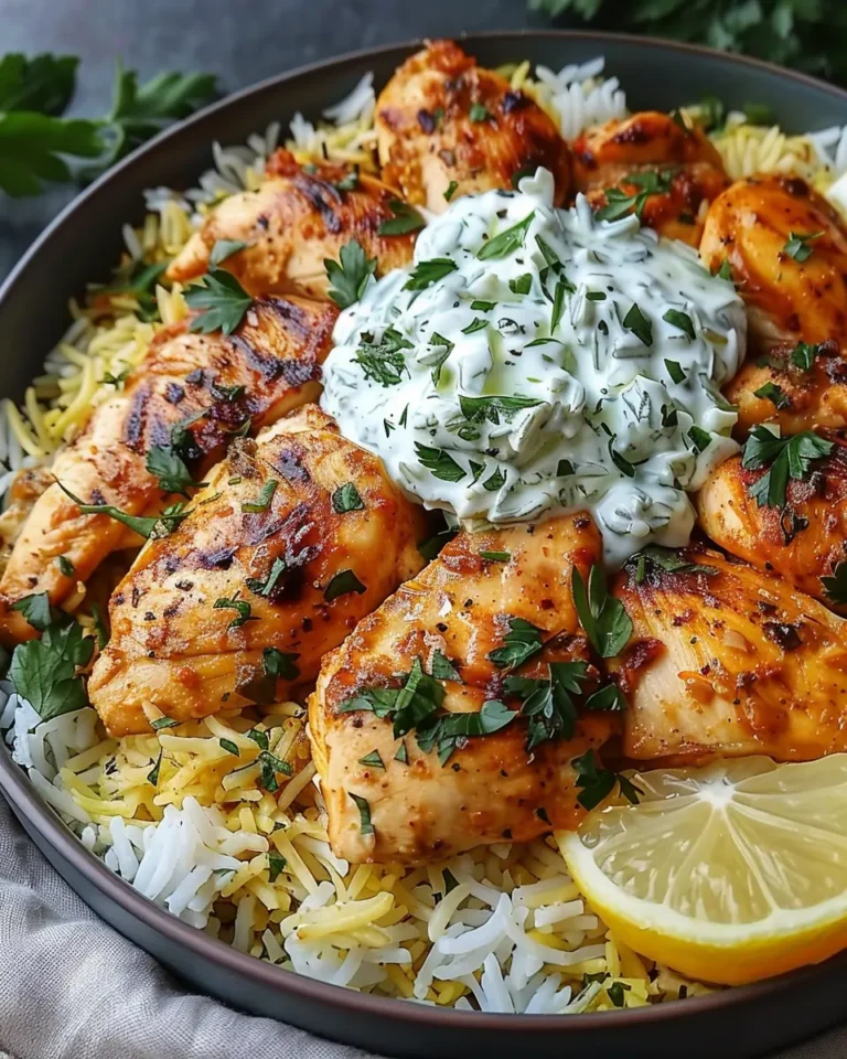 Bake Chicken Tzatziki Rice