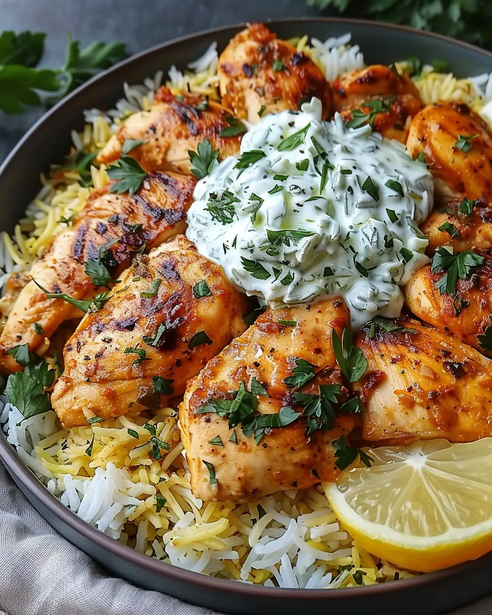 Bake Chicken Tzatziki Rice: A Juicy Twist on Comfort Food
