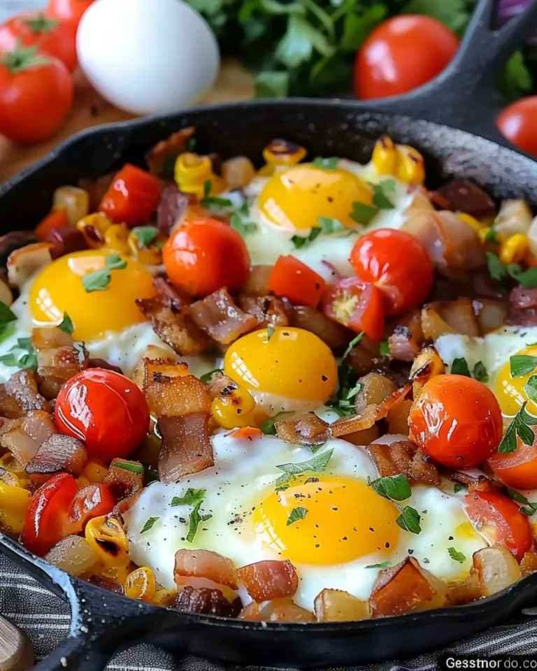 Best Simple Loaded Breakfast Skillet Recipe
