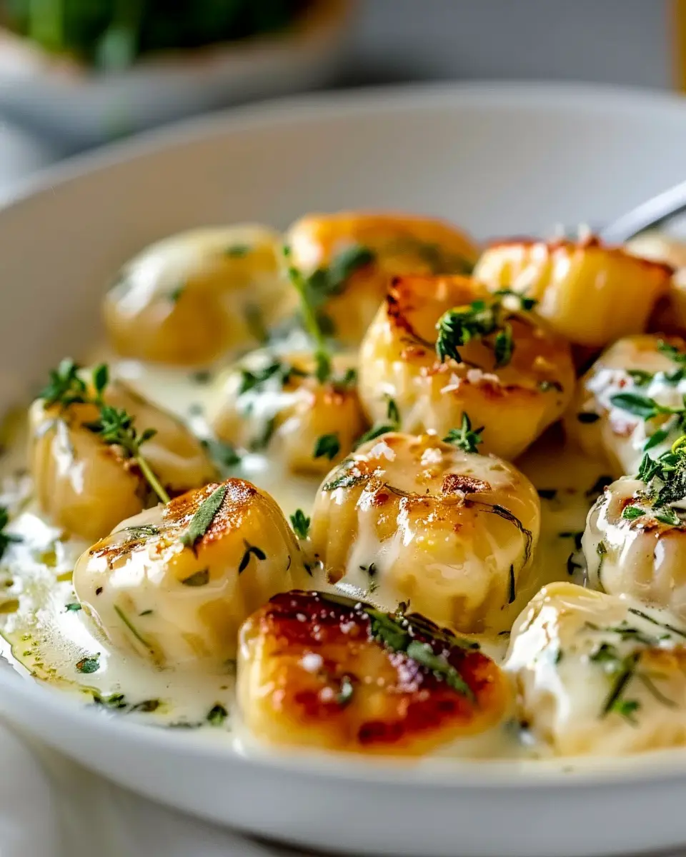 Heavenly Millionaire Gnocchi with Turkey Bacon and Chicken Ham Bliss