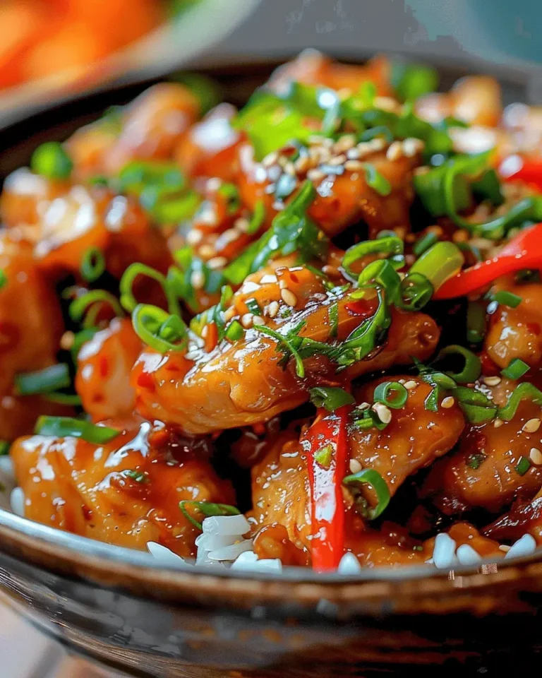 Thai Sweet Chili Chicken Pressure Cooker