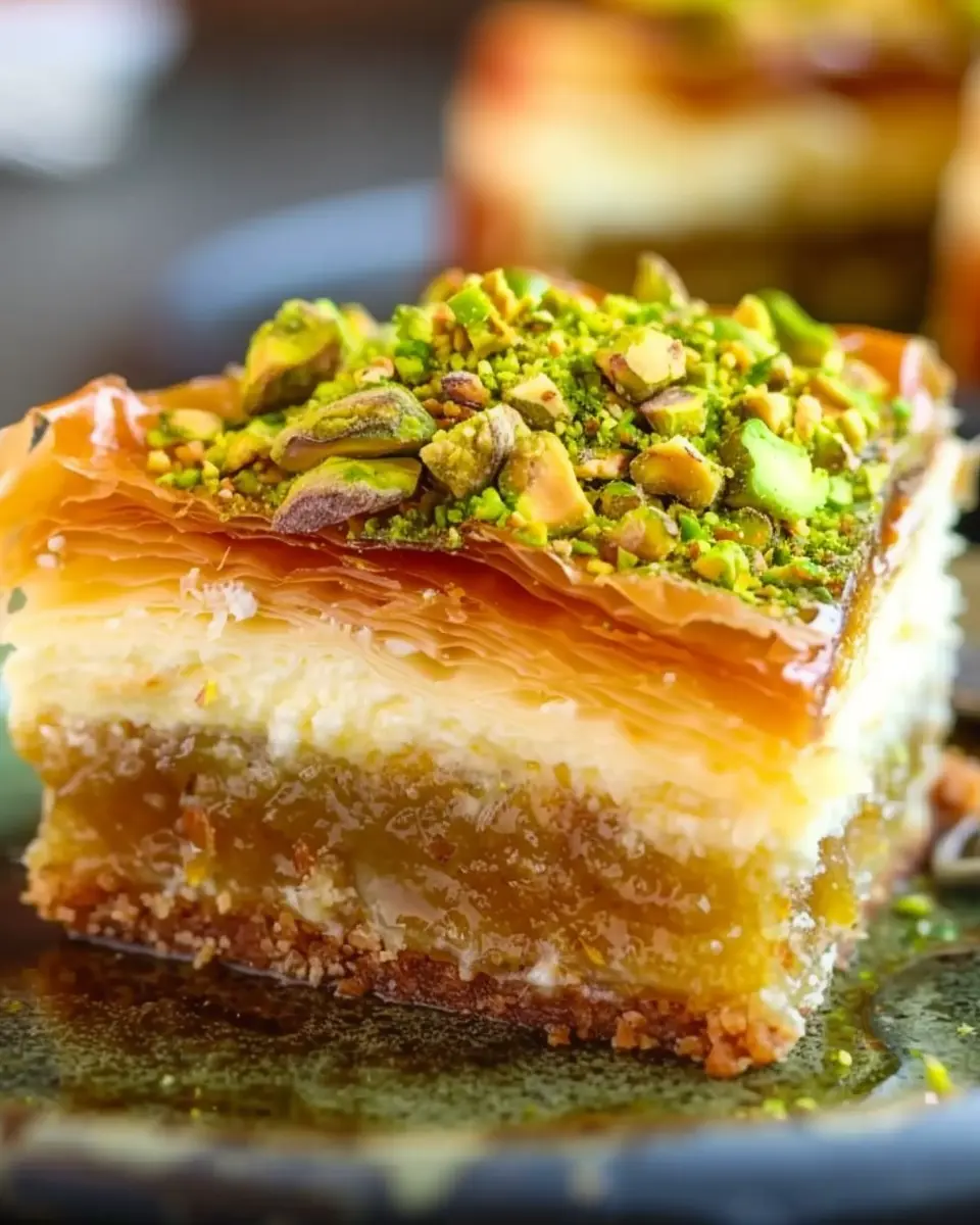 Baklava Pistachio Cheesecake: A Divine Indulgence at Home