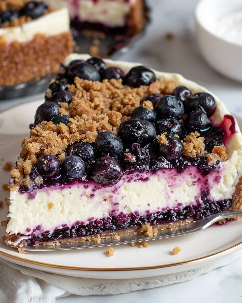 Blueberry Crumble Cheesecake: The Best Indulgent Dessert Recipe
