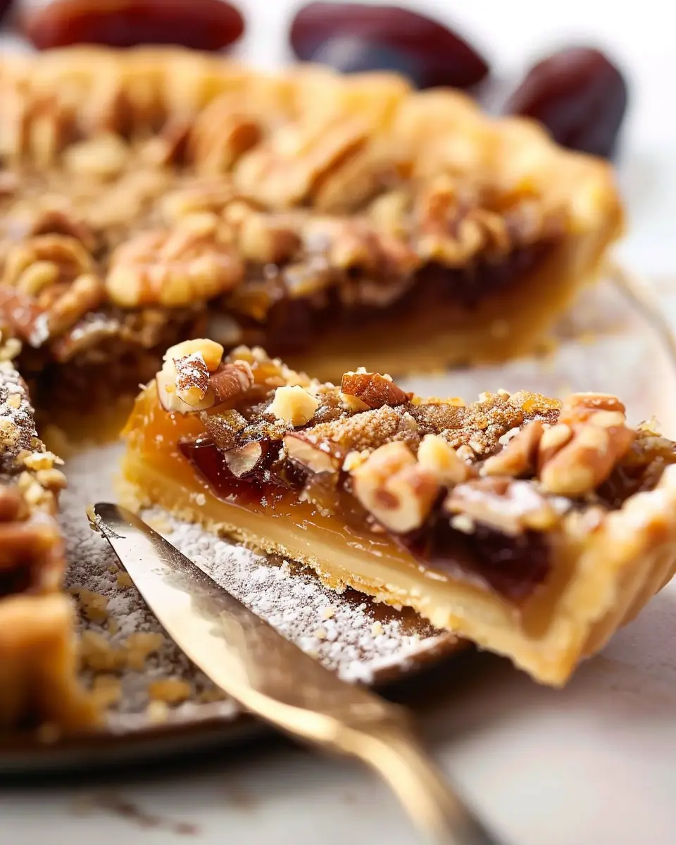 Almond &amp; Medjool Date Tart: The Best Sweet Indulgence at Home
