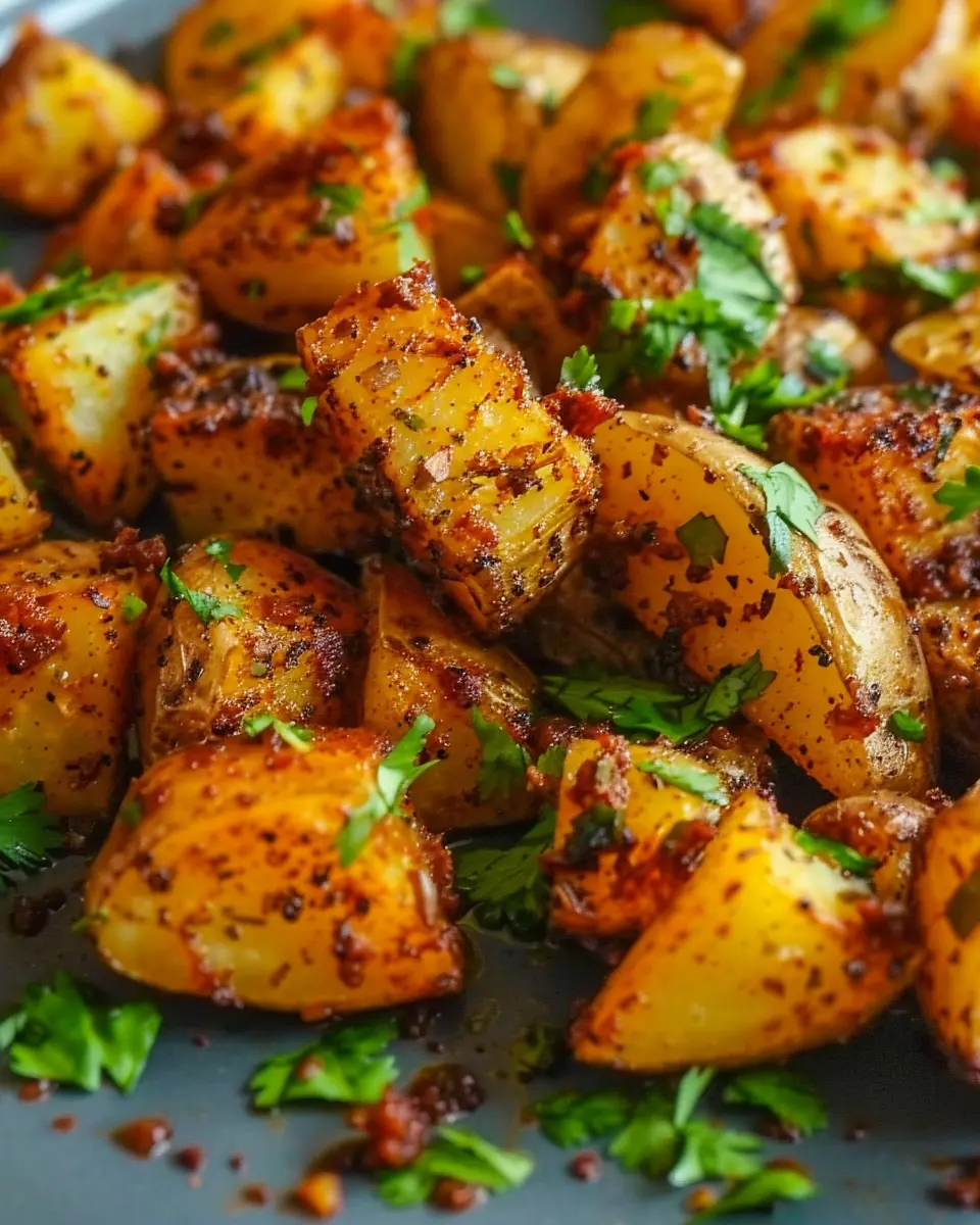 Spicy Mexican-Style Street Potatoes Recipe: Easy &amp; Flavorful Delight