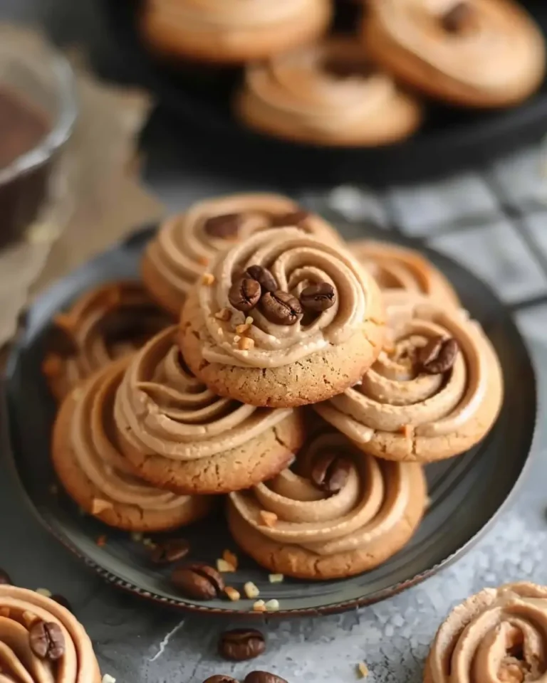 Melt-in-Your-Mouth Coffee Butter Cookies