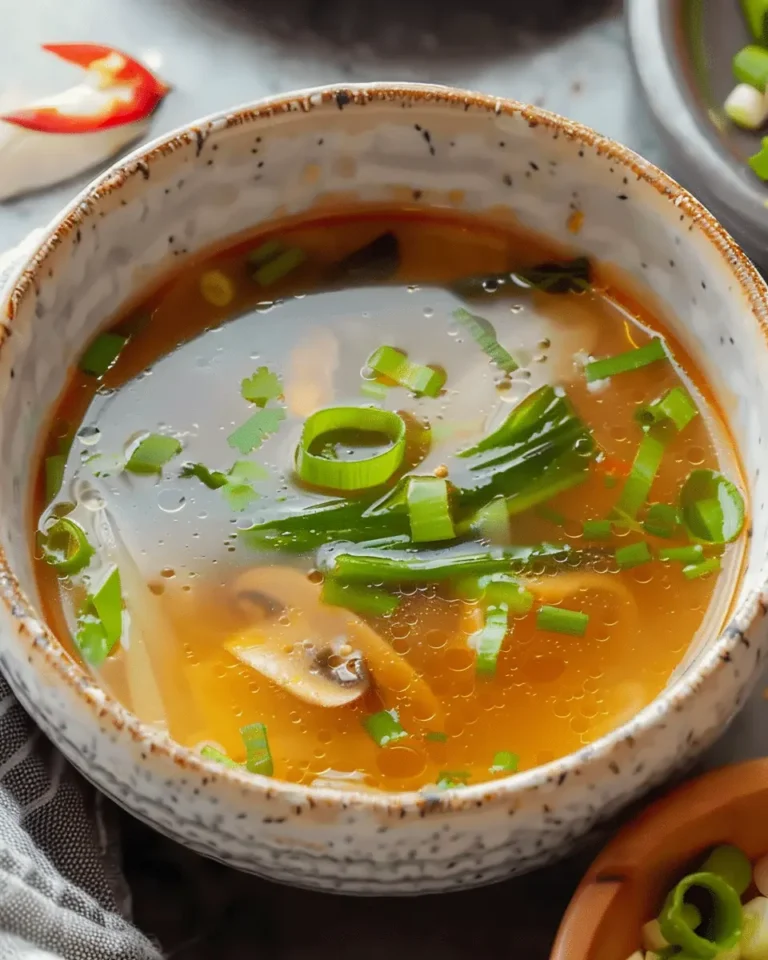 Thai Broth Recipe