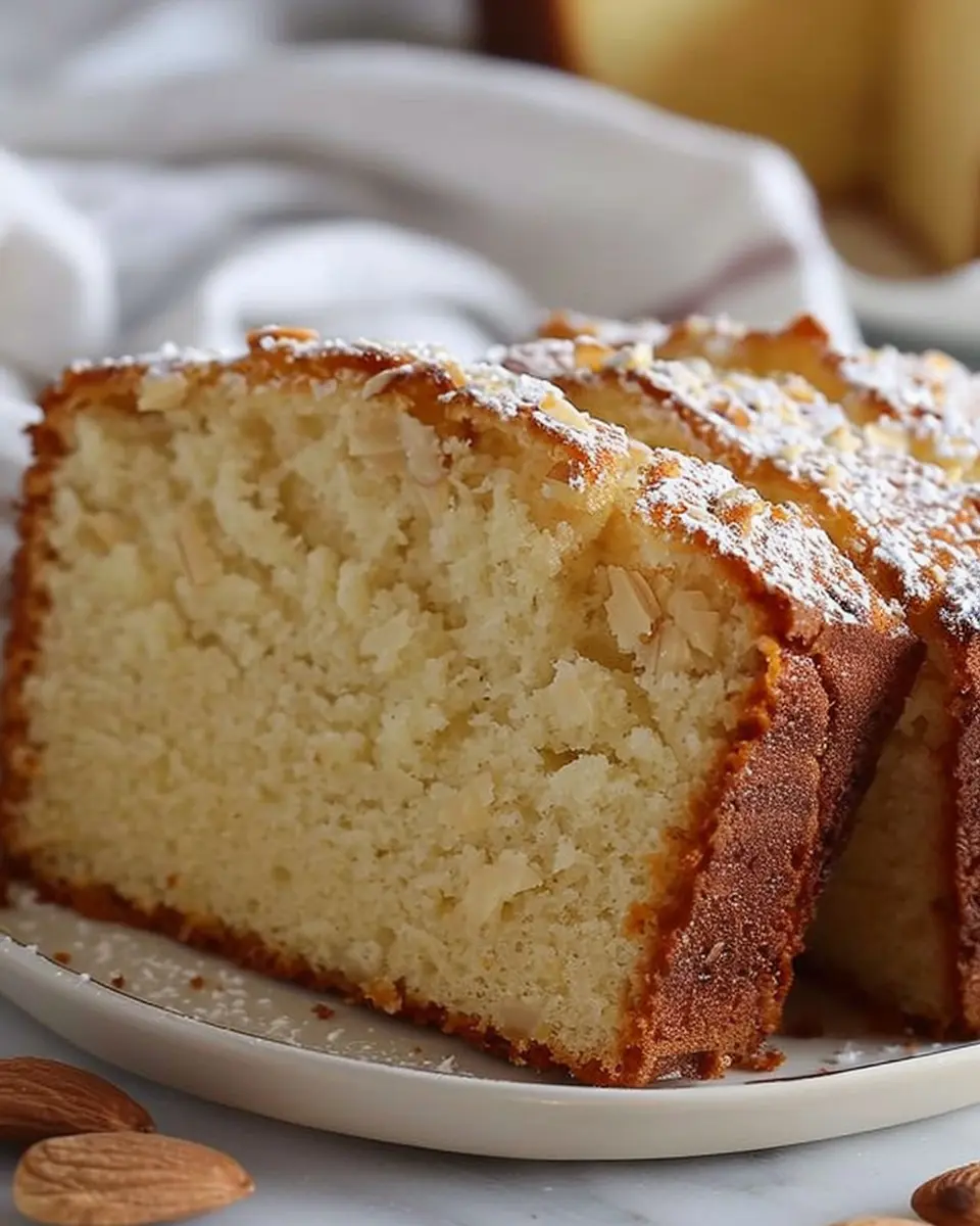 Almond Pound Cake: The Best Moist Recipe to Indulge Your Taste Buds