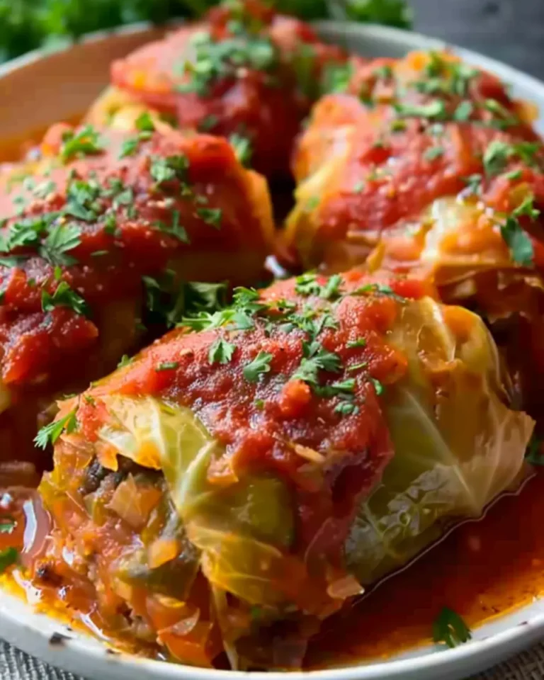 Vegetarian Stuffed Cabbage Rolls