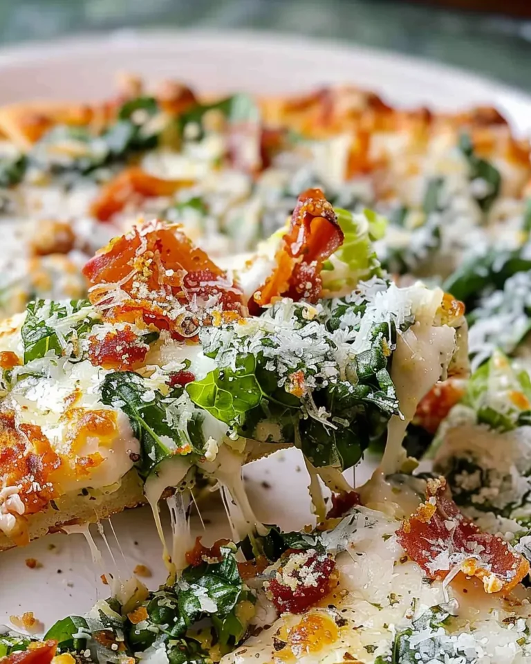Pizza Caesar Salad
