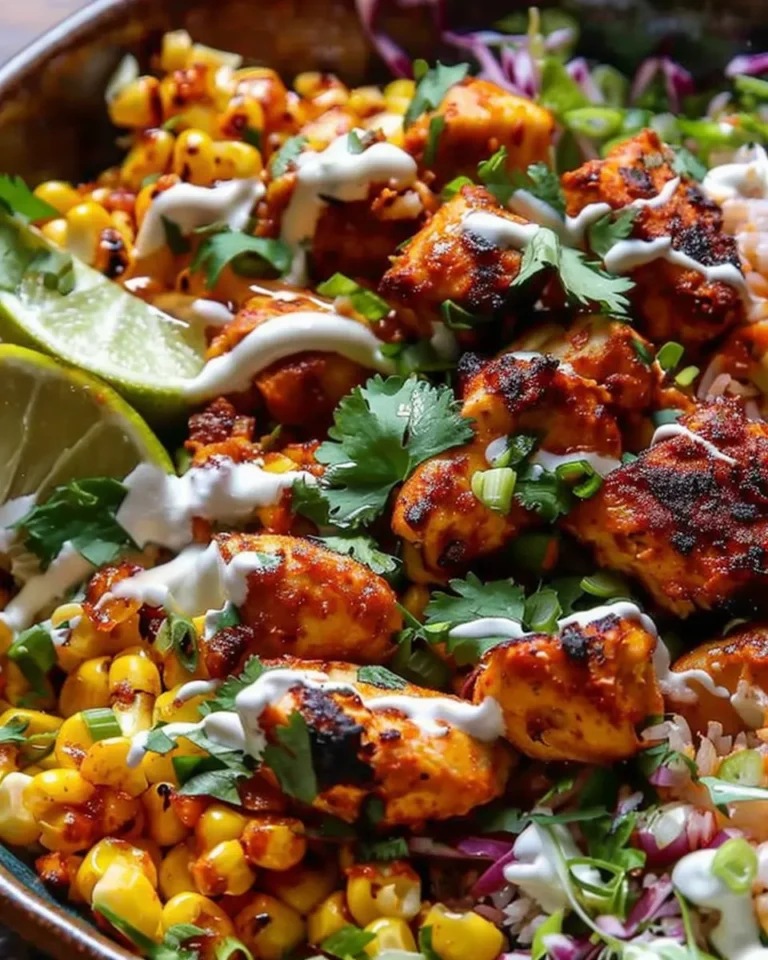 Tasty Street Corn Chicken Bowl