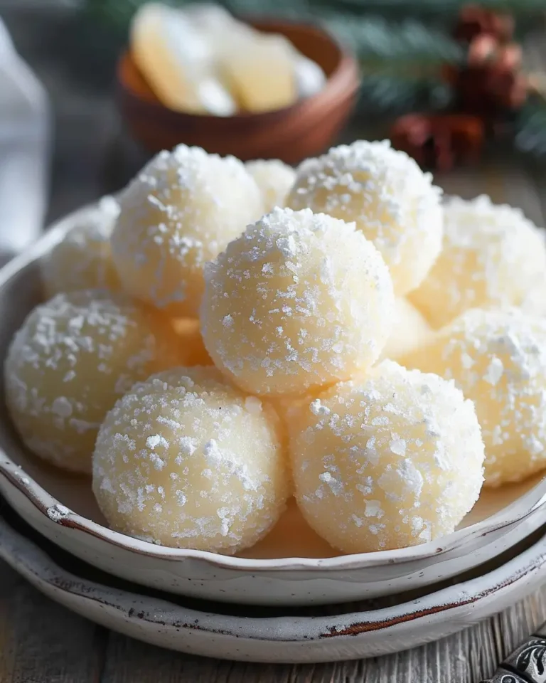 Sweetened Condensed Milk Snowballs