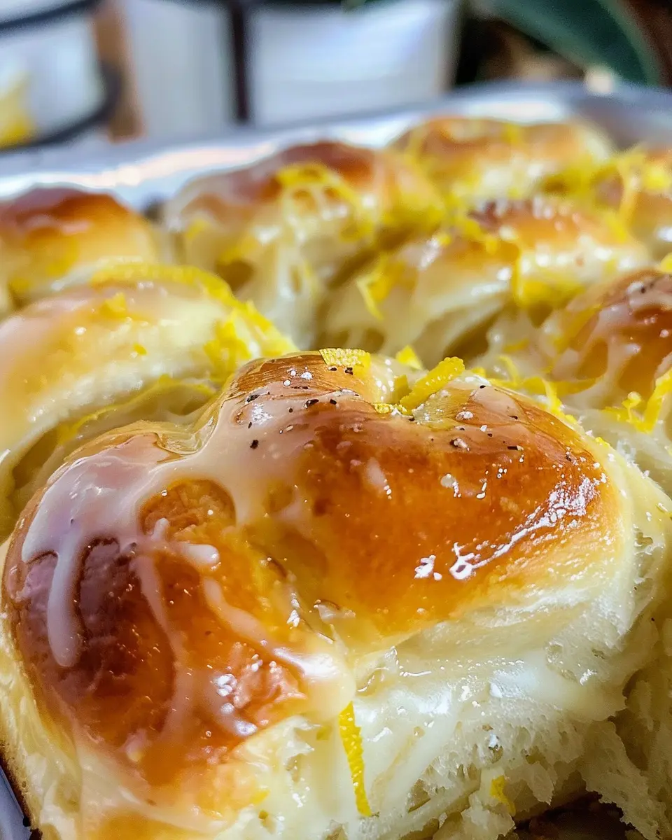 Lemon Rolls: Easy Recipe for a Zesty Homemade Delight