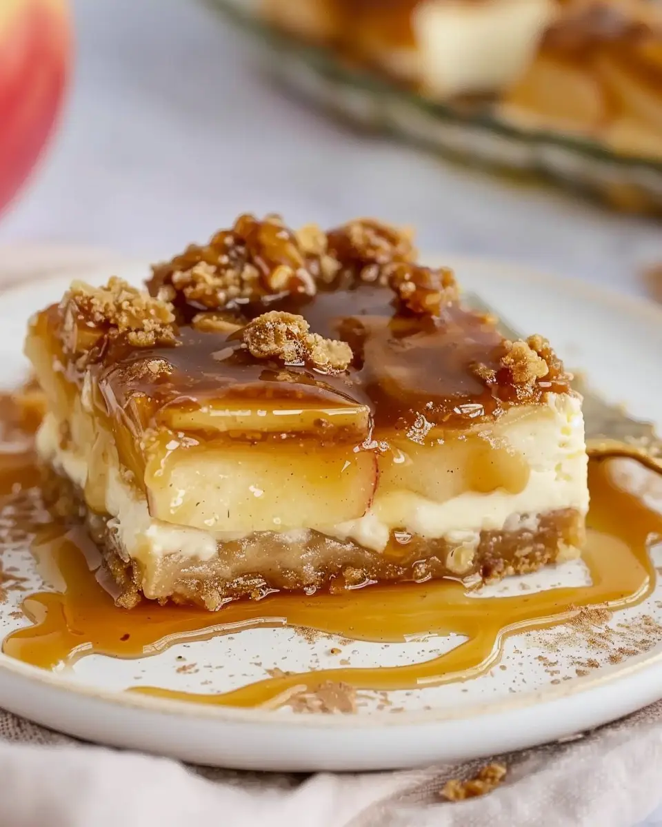 Caramel Apple Cheesecake Bars: Indulgent Autumn Treats to Savor