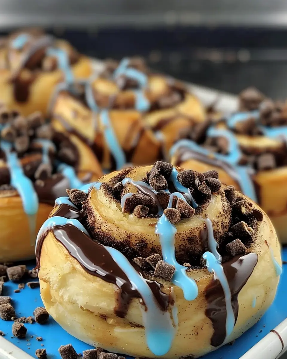Cookie Monster Cinnamon Rolls: Indulgent Treats for Everyone