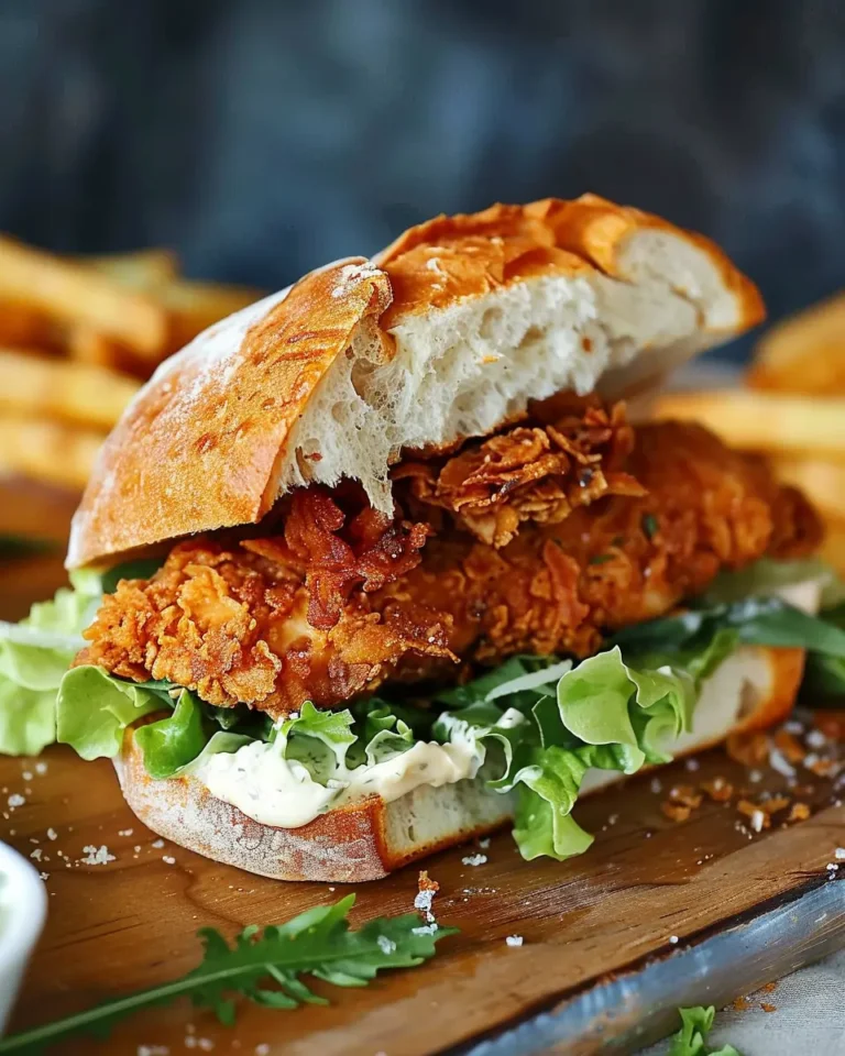 Crispy Chicken Caesar Sandwich