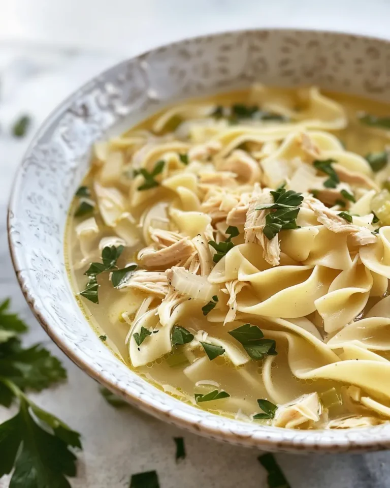 Crack Chicken Noodle Soup