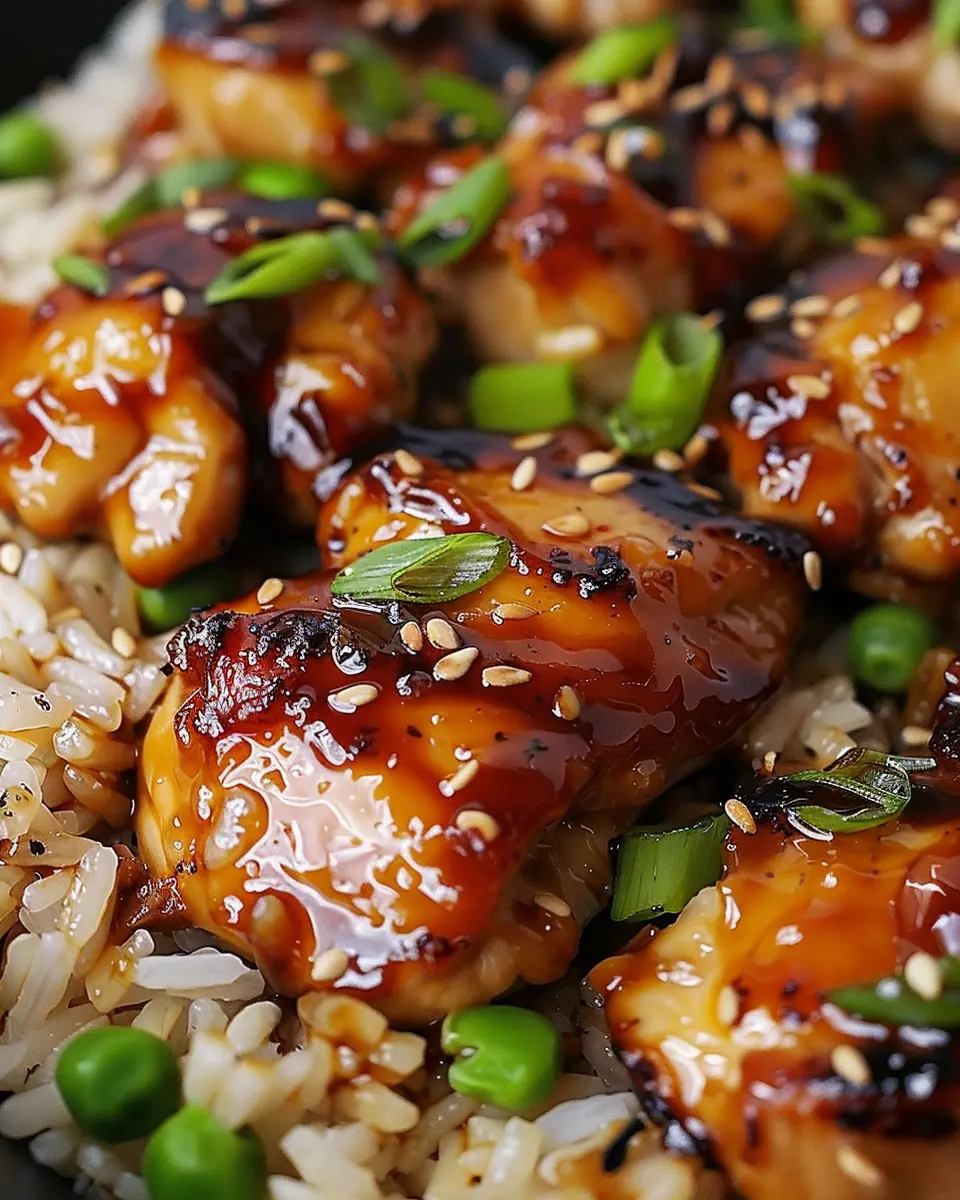 One-Pan Bold Honey BBQ Chicken Rice: Easy Family Dinner Delight