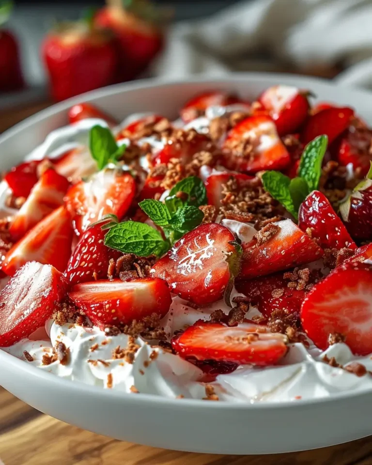 Strawberry Crackle Salad