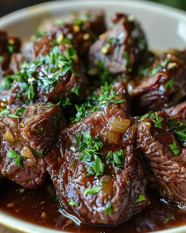 Slow Cooker Garlic Butter Beef