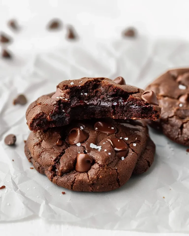 Single Serve Double Chocolate Cookie