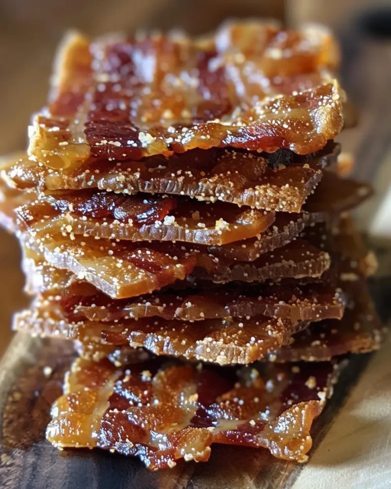 Maple Candied Bacon Crackers