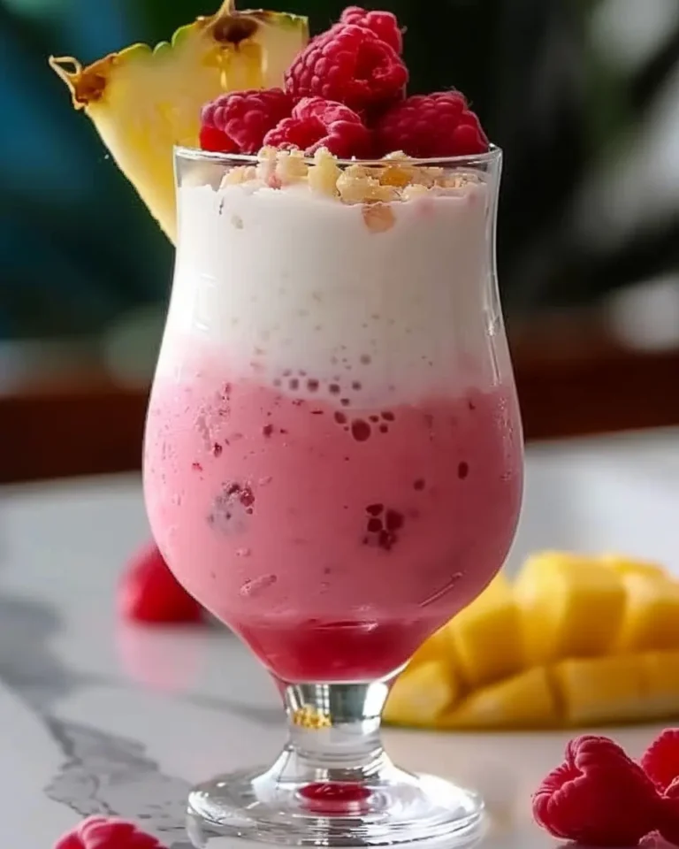 Raspberry Colada Twist