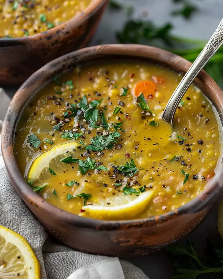 Lemon Lentil Soup