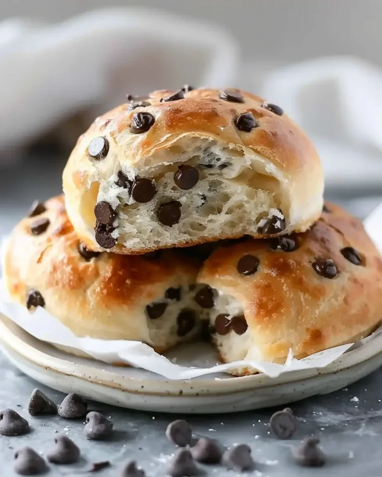 The Fluffiest Chocolate Chip Milk Buns
