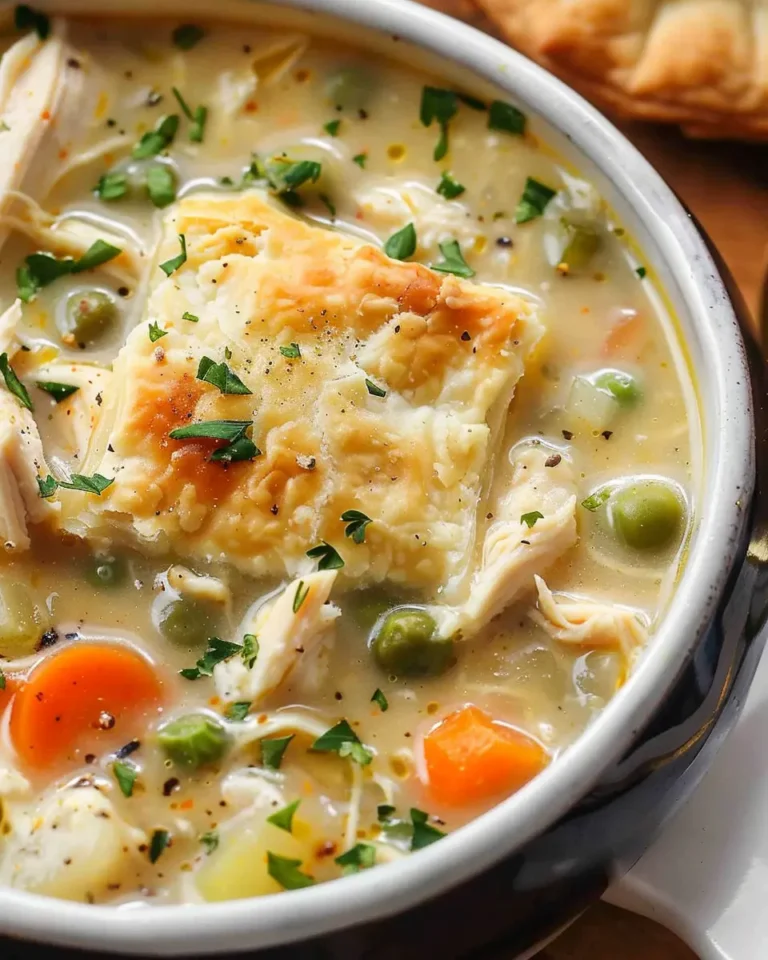 Chicken Pot Pie Soup Recipe