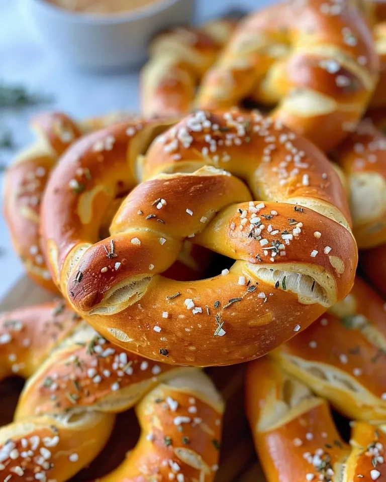 Homemade Soft Pretzels