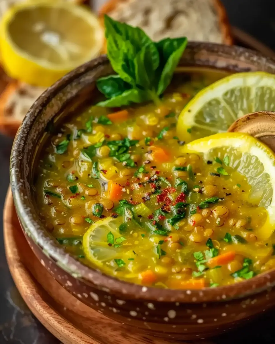 Lemon Lentil Soup: Quick, Healthy Comfort in Every Bowl