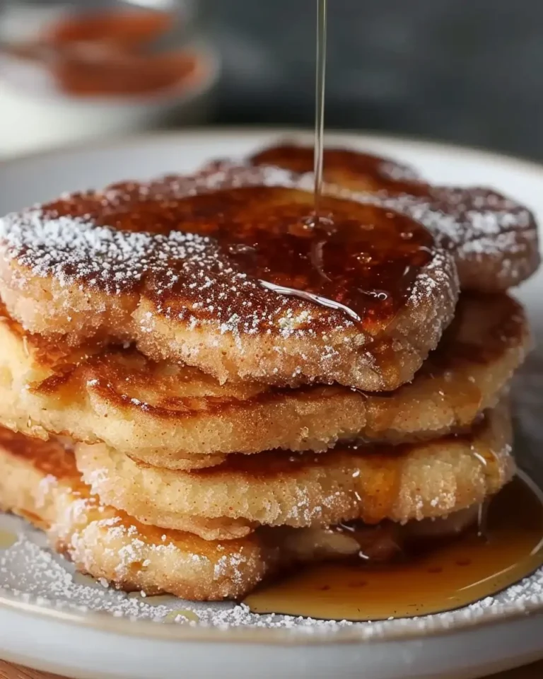 Spanish Churro-Inspired Pancakes