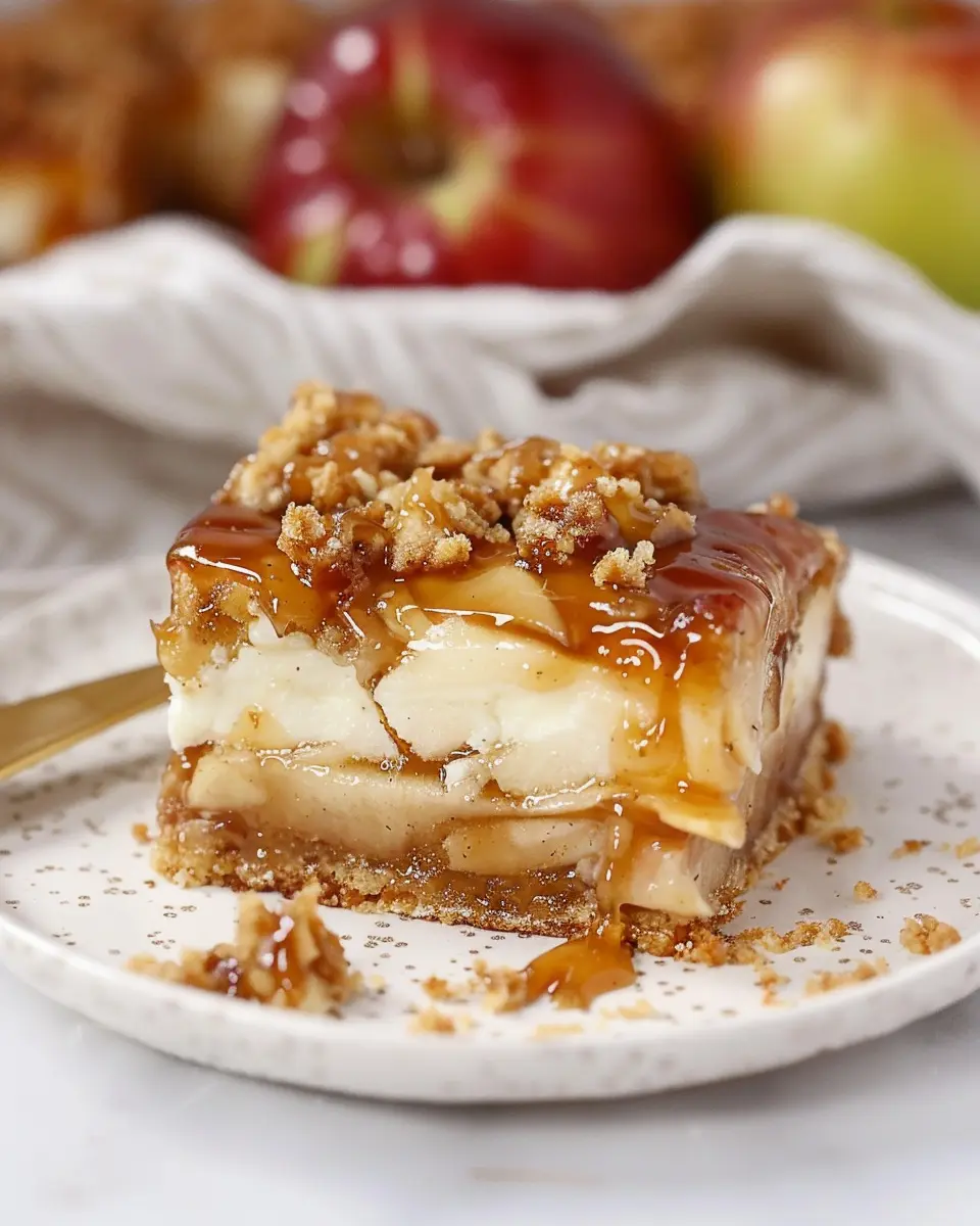 Caramel Apple Cheesecake Bars: The Best Fall Dessert Recipe