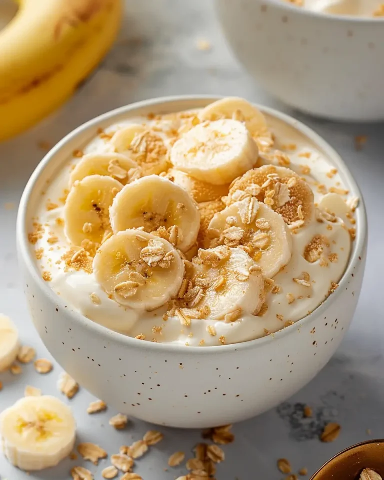 Banana Pudding Greek Yogurt Bowl